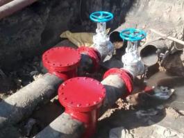 華泰熱電帶壓封堵加裝閥門順利完成！